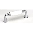 Berenson 9421-339-C Cabinet Hardware Pulls SOLID BRASS PC/WHT CER