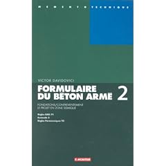 Formulaire du b�ton arm� V2