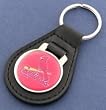 St. Louis Cardinals Red Logo Leather Keychain