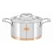 Marco Pierre White Stainless Steel with Copper Base 20 cm Casserole + Lid