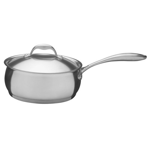 TRAMONTINA 18-10ステンレス 3層構造 片手鍋(ソースパン) 16cm(2.3L) ベガ