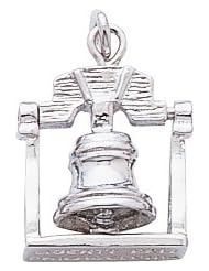Rembrandt Charms Liberty Bell Charm
