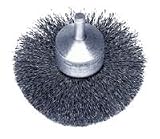 Weiler 3 Stem-Mounted Circular Flared .008 Stainless Steel Wire End Brush