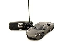 Remote Control Lamborghini Reventon Car Rc 1:24 Black, Ready to Run ---NEW!