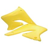 Acerbis Radiator Scoops 02 Yellow SUZUKI RMZ250 by Acerbis