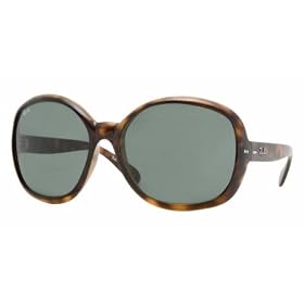 Ray Ban RB4113 Jackie Ohh Iii 710 71 Sunglasses Light Havana Frame With Green Lens Size 64-16-135