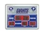 Team Sports 14" X 19" Score Board Clock and Thermometer- New York Giants