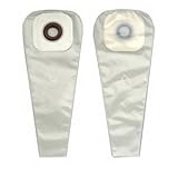 KARAYA SEAL DRAINABLE POUCH WITH KARAYA 5 SEAL RING AND BELT TABS, MICROPOROUS ADHESIVE AND TRANSPA