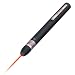 INFINITER #100 Red Laser Pointer-Black /Cat play laser pointer toy for Mothers Day Gift(Powered by 2 AAA batteries; service time up to 40 hours. - INCLUDED!)