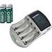 UltraLast Green High Speed 1-Hr 4AA/AAA Charger Kit.