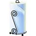 Spectrum Black Scroll Paper Towel Holder