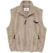 Men's Lined German Shepherd Fleece Vest