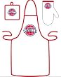 Detroit Pistons Grilling Apron Set - Basketball Sports Merchandise
