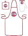 DETROIT PISTONS APRON MITT POTHOLDER GRILL SET