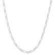 Sterling Silver Italian Figaro Chain