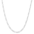 Sterling Silver Italian Figaro Chain