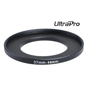 UltraPro Step-Up Adapter Ring 37mm Lens to 46mm Filter Size