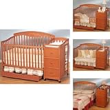 Christina Crib 'N Changer Combo - Pecan