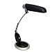 Ledu L9062 Ledu Full Spectrum Desk Lamp, Black with Sliver Accents