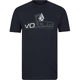 VOLCOM Slightly Moved Mens T-Shirt - Navy