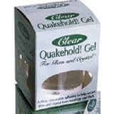Quakehold! 22111 Gel for Glass and Crystal, Clear