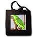 Birds - Yellow Nape Parrot - Tote Bags