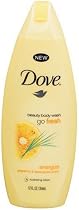 Dove Beauty Body Wash Go Fresh Energize, Grapefruit and Lemongrass, Packaging May Vary, 12-Ounce Bottles (Pack of 2)