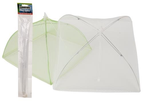 2 X FOOD NET UMBRELLA COVER FLY FOOD SAFE 46cm LARGE NEW THESE ARE PERFECT FOR CAKES BBQ SUMMER FAIR