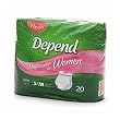Depend Underwear for Women, Extra Absorbency, Small/Medium, Pack/20