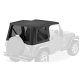 Bestop 79141-35 Sailcloth Replace-a-top Black Diamond Soft Top with Tinted Windows by Bestop