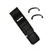 Suunto Wrist-Top Computer Watch Replacement Strap Kit (Vector, Altimax, Mariner, Regatta, D3; Black Fabric)