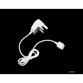 TGC � White 3 Pin UK Mains Adapter for iPod Video - Touch - Photo - Nano- iPhone - Mini - Classic