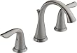 Delta 3538-SS Lahara Two Handle Widespread Lavatory Faucet, Stainless