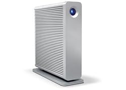 LaCie d2 Quadra Hard Disk 1 TB eSATA/FireWire800/FireWire400/USB 2.0 Desktop External Hard Drive 301442U (Aluminum)