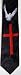 Electronics : RED CROSS WITH A WHITE DOVE ABOVE IT MEN'S NECK TIE CHRISTIAN