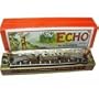 Hohner Harmonicas 8362C Echo Key Harmonica, Chrome