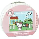 hello kitty 100 piece puzzle in a zippered tin by Hallo Kitty