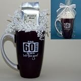 60 Years to Look This Good Gourmet Coffee Mug Gift Package - 60th Birthday Gift