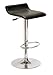 Vinyl Bar Stool W/ Adjustable Height Air Lift & Swivel (2002 Black)