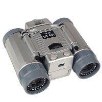 BinoCatch 4x28 Digital USB Binoculars with Integrated 640x480 VGA Digital Camera (Silver)