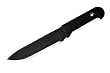 Condor Tool and Knife Varan 8-Inch Drop Point Blade, Polypropylene Handle, Black Leather Sheath