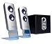 Electronics : Advent ADE-210CS 2.1 Aluminium Speaker System