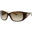 Juicy Couture Sweetest/S Women's Fashion Sunglasses - Brown Cream Horn/Brown Gradient