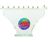 Menorah, Circle Jerusalem by by Uda Glass