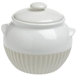 RecoBakedBeanPot,White