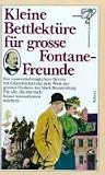 Produkt-Bild: Kleine Bettlekt&uuml;re f&uuml;r grosse Fontane - Freunde