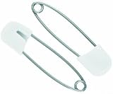 Locking Diaper Pins, Stainless Steel, 8 Pack Ass't Colors