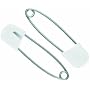 Locking Diaper Pins  Stainless Steel  8 Pack Ass't Colors