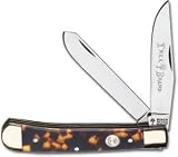 BOKER APPLEGATE FOLDING DAGGER CPM - S60V 3 7 / 8 &acute; CNC - MACHINED ANODIZED ALUMINUM HANDLE - B000ATHI8I