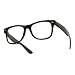 Vintage "Buddy" Wayfarer Blues Brothers Clear Sunglasses